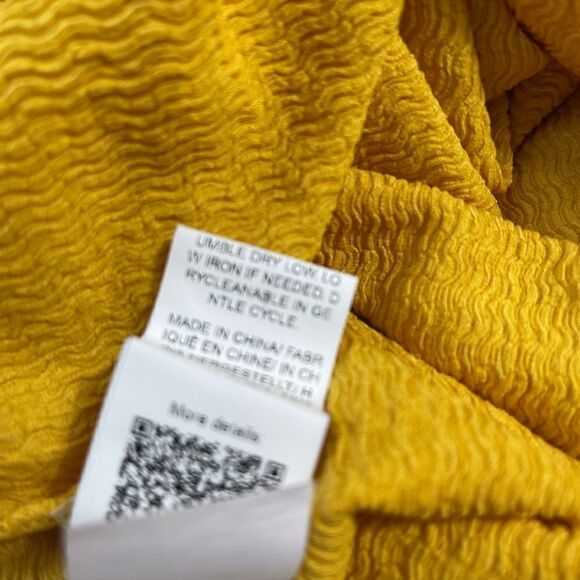 NWT SHEIN SXY Curve Yellow Rib stretchy cut out back sleeveless maxi dress SZ4XL - Picture 11 of 12